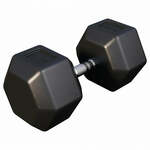 Dumbbell - 1 x 45 kg - Gietijzer - Hexagon - Halter - Gorilla Sports