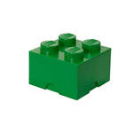 LEGO - Set van 2 - Opbergbox Brick 4, Geel - LEGO
