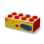 LEGO - Set van 2 - Opbergbox Iconic Hoofd Pompoen 24 cm, Oranje - LEGO
