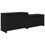 vidaXL Tv-meubel 150x30x44,5 cm bewerkt hout bruin eikenkleur