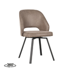 LABEL51 Eetkamerstoel Zurich - Forest - Boucle - Forest Frame