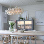 Hanglamp &apos;Gross bar&apos; By Rydens 9x G9 lichtbron 800mm