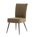 Leren eetkamerstoel comfort, paars leer, paarse keukenstoelen