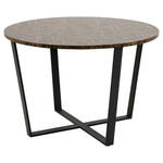 Eetkamertafel Roxy - zwart - 76x140 cm - Leen Bakker