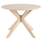 Eetkamertafel Ulfborg - wit - 80x150x75,5 cm - Leen Bakker
