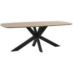 Eetkamertafel Sepp - donker eiken - 75x120x80 cm - Leen Bakker