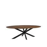 LABEL51 Eetkamertafel James - Nature - Mangohout - 240 cm - Ovaal