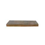 LABEL51 Eetkamertafel Tafelblad Straight Edge - Rough - Mangohout - 70 cm Straight