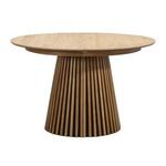Eettafel Joop - zand - keramiek - 76x180x90 cm - Leen Bakker