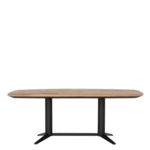 Solo eettafel zwart rond 150