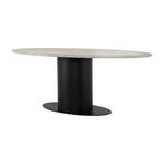 Richmond Organische Eettafel Oakley Eikenhout, 235 x 110cm - Bruin