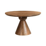 Brix Ronde Eettafel Balthazar Mangohout, 130cm - Bruin