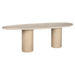 DTP Home Eettafel Clio Mortex, 230 x 100cm - Chalk