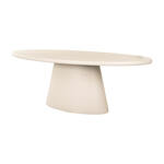 Richmond Organische Eettafel Renaissance Travertin, 240 x 100cm - Beige