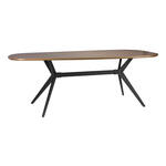 Tower Living Deens Ovale Eettafel Giovanni Mangohout, 240 x 110cm - Naturel - Ovaal