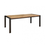 Nohr Ronde Eettafel Kayleen Marmerlook, 106cm - Zwart
