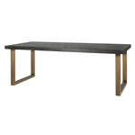 Richmond Eettafel Whitebone Visgraat Eikenhout, 235 x 100cm - Verona Grey