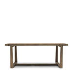 DTP Home Deens Ovale Eettafel Evo Teakhout, 240 x 110cm - Bruin - Ovaal
