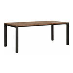 DTP Home Eettafel Tracks Teakhout, 200 x 90cm - Bruin