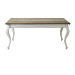 Brix Organische Eettafel Marron Mangohout, 140cm - Espresso