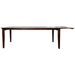 Nohr Ovale Eettafel Emmauel MDF, 220 x 110cm - Zwart - Ovaal