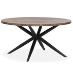 WOOOD Ronde Eettafel Bruno 120cm - Walnoot