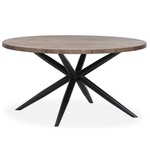 Nohr Eettafel Jolean Donkerbruin MDF, 220 x 100cm