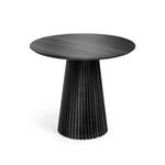 Stalux Plat Ovale eettafel Noud 210 x 100cm - goud / bruin hout - Ovaal