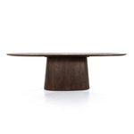 Eettafel Aron ovaal 200x110cm bruin