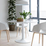 Nohr Eettafel Aundra MDF, 200 x 90cm - Zwart