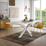 Nohr Ronde Eettafel Chenell Marmerlook, 120cm - grijs