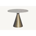 WOOOD Ovale Eettafel Bruno 220 x 100cm - zwart - Ovaal