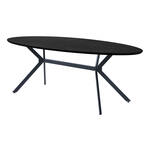 Eettafel WILD 160cm tafelblad 50mm witwashed wild eiken-look grijs - 45085