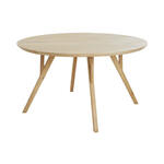 Aron eettafel 130cm zwart