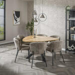 Artistiq Eettafel Matias 180 x 90cm - Zwart
