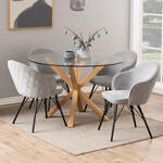 Bendt Ronde Eettafel Torkil 120cm - Bruin