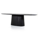 Eettafel Aron ovaal 300x110cm bruin