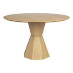 Richmond Eettafel Hampton Travertin,140cm - Beige - Rond