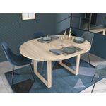Kave Home Uitschuifbare Ovale Eettafel 'Novac' 140 - 220 x 90cm