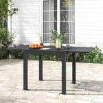 Eettafel + stoelen VIVALDI walnoot/antraciet