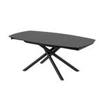Kave Home Uitschuifbare Ronde Eettafel Oqui 120 - 200 x 120cm - Eiken Naturel - Japandi