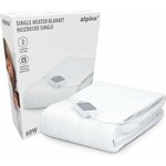 Alpina warmtedeken 1 persoons elektrische deken onderdeken 3 standen