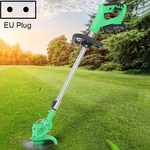 42V Draagbare oplaadbare elektrische grasmaaier Weeder Plug Type: EU Plug (Groen)