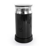 Mini huishoudelijke automatische koffie machine melkschuim melk elektrische kachel melk koffie foamer (zwart)