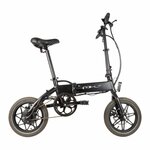 Bohlt elektrische vouwfiets R160 zwart