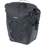 Basil Enkele fietstas navigator waterproof mik 22 liter - 19 x 27 x 41 cm - zwart