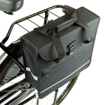 Enkele fietstas / schoudertas New Looxs Mondi Single Canvas - crank black - 17 liter