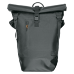 Bagoo enkele fietstas bisonyl zwart. inhoud 22 ltr