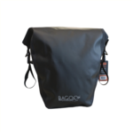 Basil Enkele fietstas navigator waterproof mik 22 liter - 19 x 27 x 41 cm - zwart