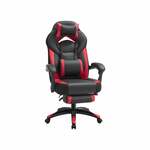 Bureaustoel gamestoel Thomas - racing gaming stijl stoel - ergonomisch - zwart design